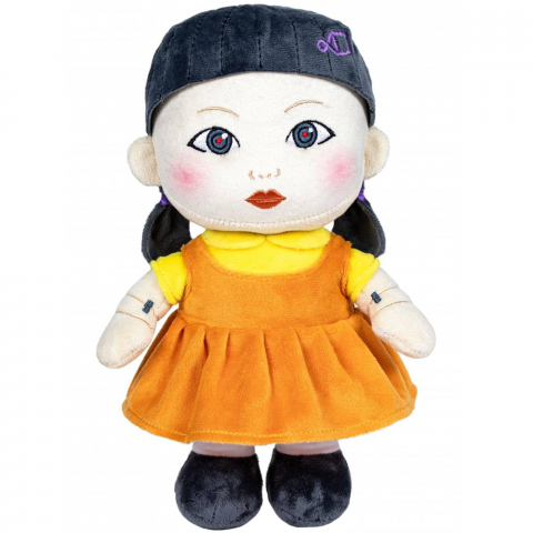 Jucarii 0-1 ani - Play by Play-Jucarie din plus The DOLL Young-hee, Jocul Calamarului, 30 cm