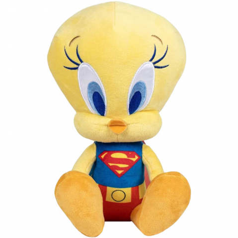 Jucarii 0-1 ani - Jucarie din plus Tweety Superman, Looney Tunes, 26 cm