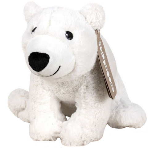 Jucarii 0-1 ani - Jucarie din plus Urs Polar, Famosa Softies, 30 cm