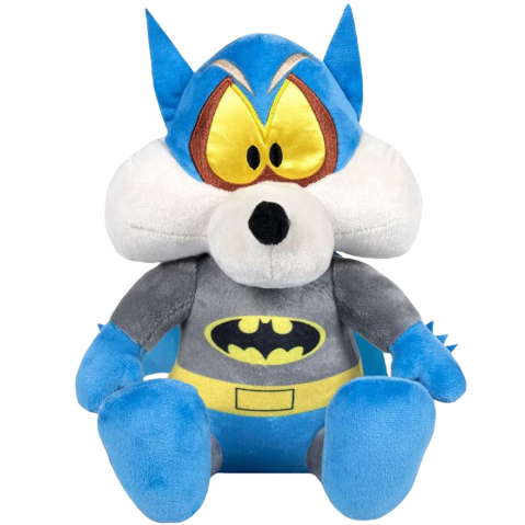 Jucarii 0-1 ani - Jucarie din plus Wile E. Coyote Batman, Looney Tunes, 24 cm