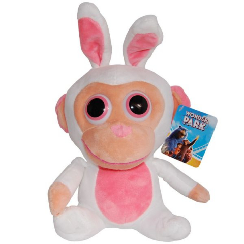 Jucarii 0-1 ani - Play by Play-Jucarie din plus Zombie Monkey Bunny, Wonder Park, 25 cm