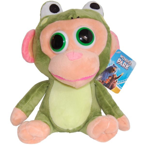 Jucarii 0-1 ani - Play by Play-Jucarie din plus Zombie Monkey Frog, Wonder Park, 25 cm