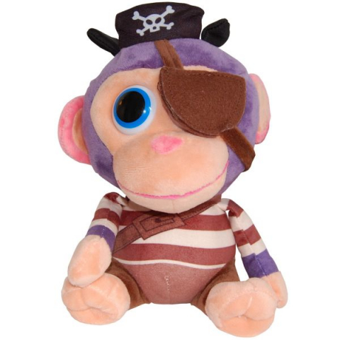 Jucarii 0-1 ani - Play by Play-Jucarie din plus Zombie Monkey Pirate, Wonder Park, 25 cm