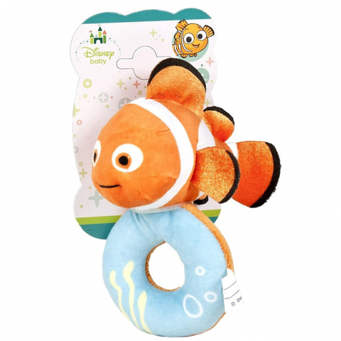 Jucarii 0-1 ani - Play by Play-Jucarie din plus zornaitoare Nemo, Finding Dory, 14 cm