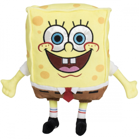 Jucarii 0-1 ani - Jucarie din spandex SpongeBob SquarePants, 21 cm