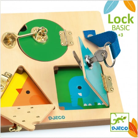 Djeco-Jucarie educativa Sisteme de inchidere Lock Basic Djeco [1]