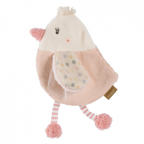Jucarie-fosnitoare-Pasare-pastel-Fehn