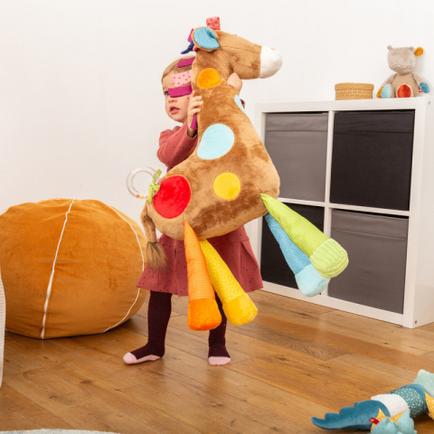 Sigikid-Jucarie gigant din plus cu activitati Girafa, PlayQ Sigikid [9]