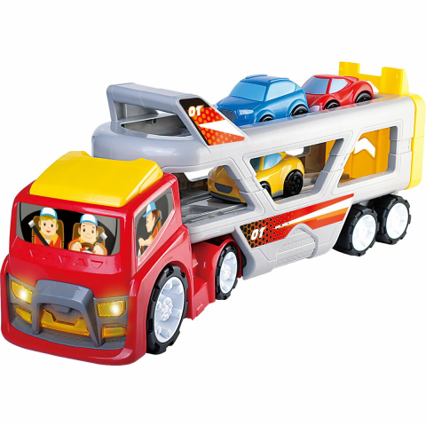 Jucarie interactiva - Camion cu platforma auto [5]