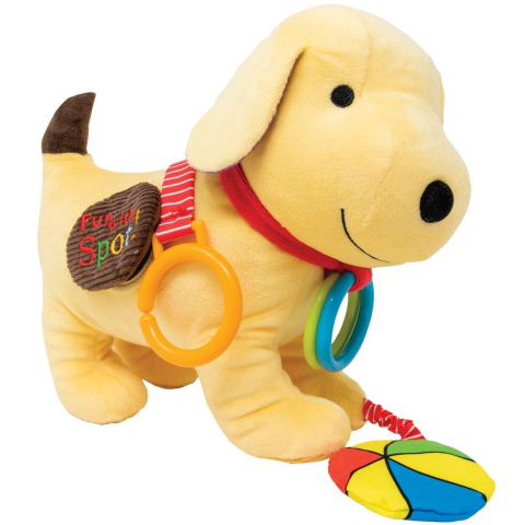Jucarii 1-3 ani - Rainbow Designs-Jucarie interactiva din plus Spot the Dog, 21 cm