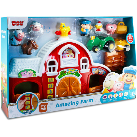 Oktató játékok - Jucarie interactiva - La ferma
