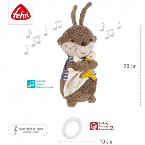 Jucarie muzicala mini - Otter [2]