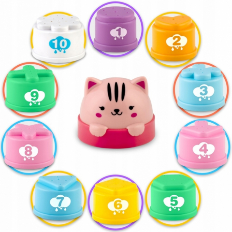 Ricokids-Jucarie pentru baie in forma de turn cu cifre Ricokids RK-752 [2]