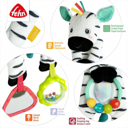 Fehn-Jucarie senzoriala bebelusi - Zebra [2]