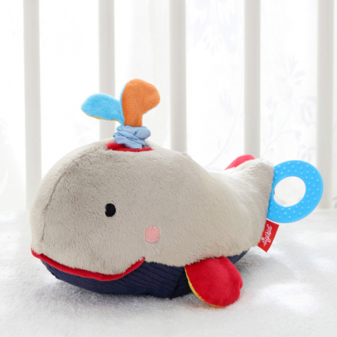 Sigikid-Jucarie senzoriala din plus cu activitati Balena, PlayQ Sigikid [1]