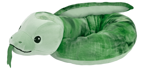 Oktató játékok - Jucarie Squishy Sarpe Verde - Toy Moale, Antistres, Joc Interactiv Copii