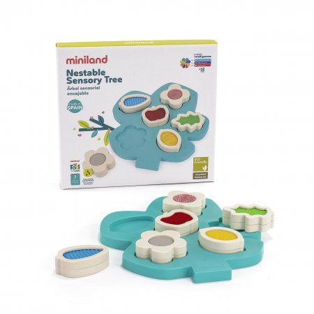 Miniland-Jucarie tactil-senzoriala si incastru Copacel [1]