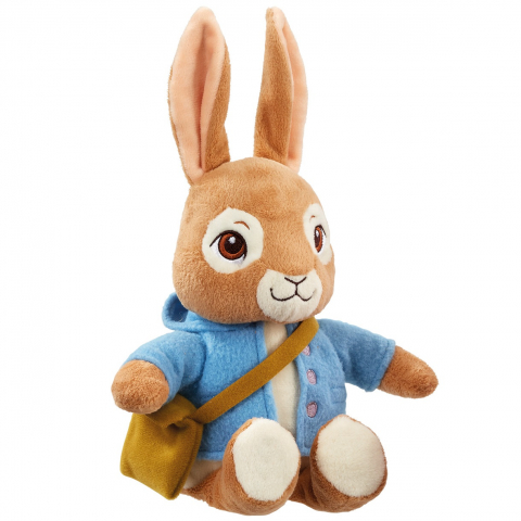 Játékok 1-3 éveseknek - Jucarie vorbitoare din plus Peter Rabbit, 24 cm