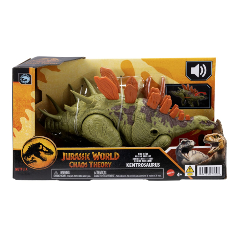 Jucarii educative - Mattel-Jurassic World Chaos Theory Wild Roar Dinozaur Kentrosaurus