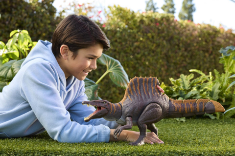 Jurassic World Rebirth Tail Thrasher Dinozaur Spinosaurus Interactiv Cu Miscari Si Sunete  [2]