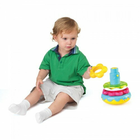 Little Learner-Jurcarie interactiva de stivuit - Dino [4]