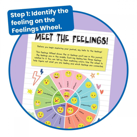 Hand2Mind Jurnal cu activitati - Emotiile mele lb.engleza  [4]