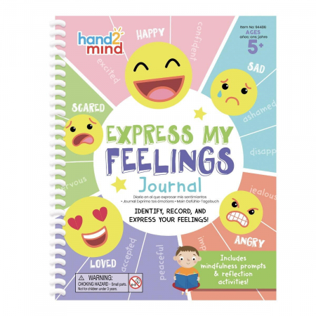 Carti pentru copii 5 ani - Hand2Mind Jurnal cu activitati - Emotiile mele lb.engleza 