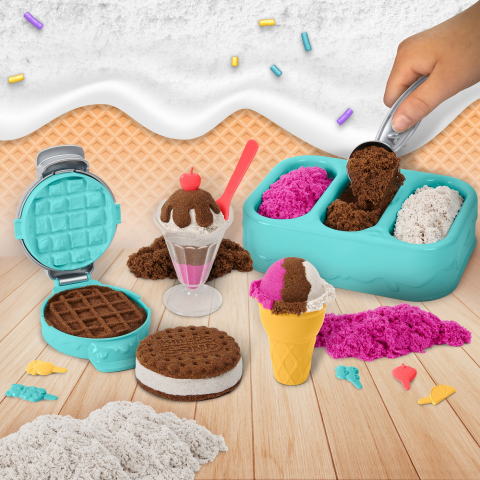 Kinetic Sand Set Inghetata Si Prajiturele Colorate Si Parfumate [7]