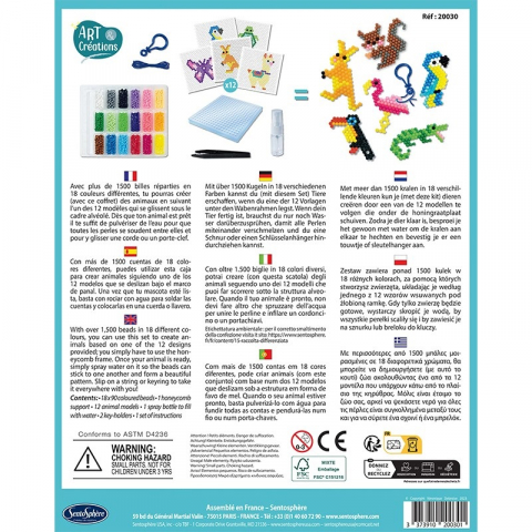 Kit creativ cu margele Aquabeads - Animale si Pasari [1]