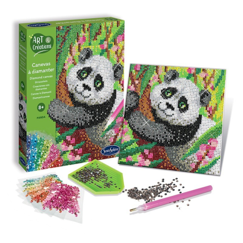 Sentosphere-Kit creativ diamante / strasuri - Canvas Panda - Sentosphere [1]