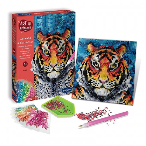Sentosphere Kit Creativ Diamante Tigru [1]