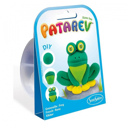 Játékok 4 éves kortól - Sentosphere Kit Creativ - Mini Plastilina Patarev Broscuta