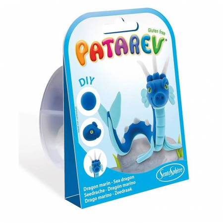 Játékok 4 éves kortól - Sentosphere Kit Creativ - Mini Plastilina Patarev Dragon