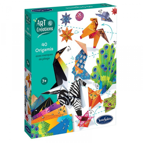 Lucru manual copii - Sentosphere Kit Creativ Origami
