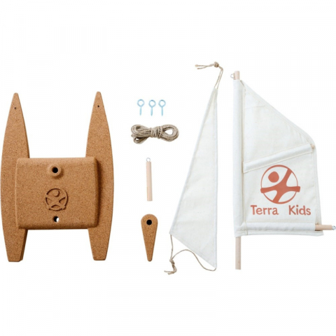 Jucarii 3-5 ani - Haba-Kit de asamblare catamaran Terra Kids, Haba
