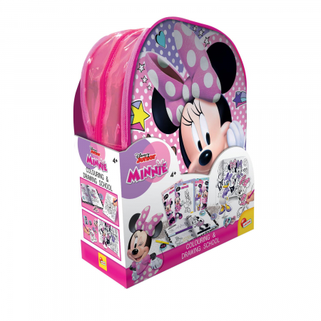 Jucarii +4 Ani - Lisciani Kit de creatie cu ghiozdanel - Minnie