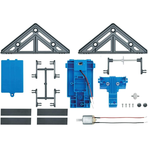 Kit educativ Robot motorizat urca pe frigider, Kidz Robotix, 4M, +8 ani [2]