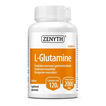 Mama si Copilul - Zenyth-L-glutamina pulbere, 120 g, Zenyth