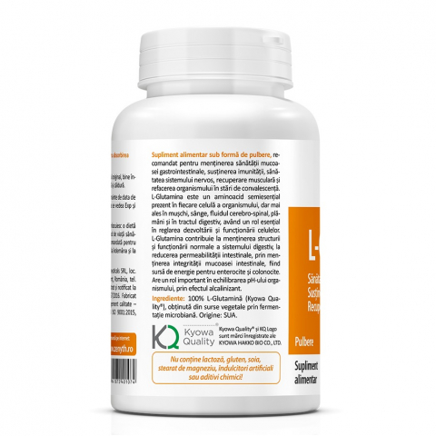 Zenyth-L-glutamina pulbere, 120 g, Zenyth [2]