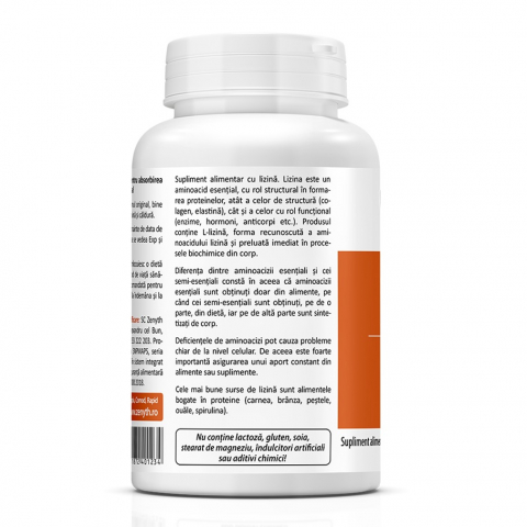 Zenyth-L-Lysine, 550 mg, 60 capsule, Zenyth [2]