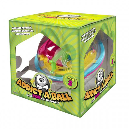 Oktató játékok - Brainstorm-Labirint-3D-Addictaball-13-cm