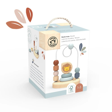 Speedy Monkey-Labirint cu margele din lemn, Speedy Monkey [2]