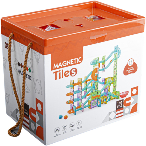 Oktató játékok - Labirintul meu magnetic - 160 piese (5.5 cm)