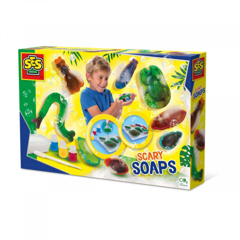 Jucarii educative - SES Creative-Laboratorul De Sapunuri Cu Forme Infricosatoare