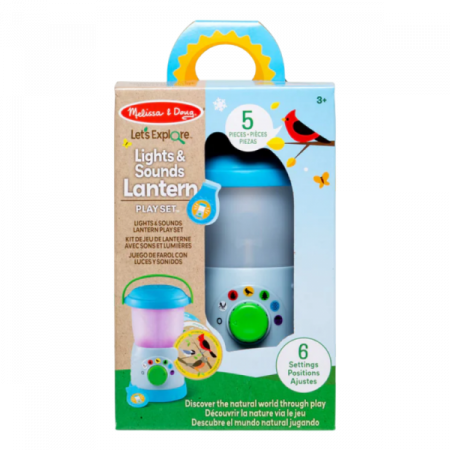 Baba kiegészítők - Melissa & Doug-Lampa de jucarie cu lumini si sunete colectia Sa Exploram Natura