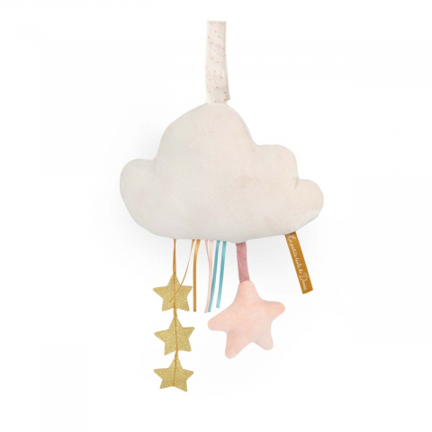 Lampa-de-veghe-si-jucarie-bebe-Nor-luminos,-Moulin-Roty-Moulin-Roty