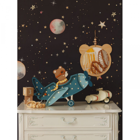 Lampa LITTLE LIGHTS Aeroplan, Denim Blue [2]