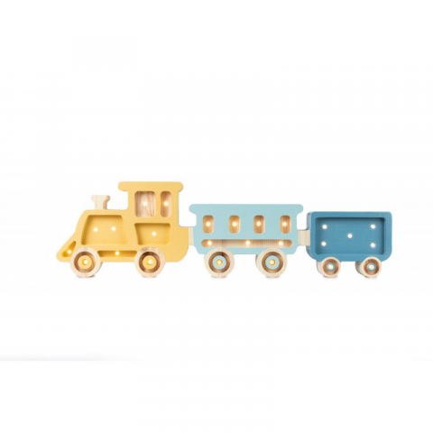 Jucarii 1-3 ani - Little Lights-Lampa LITTLE LIGHTS Trenulet, Countrycorn