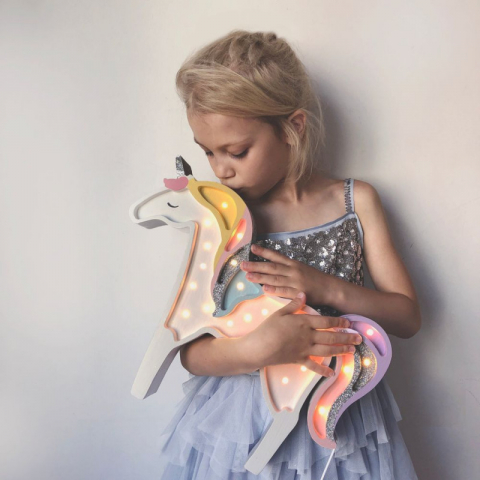 Lampa LITTLE LIGHTS Unicorn, Rainbow [2]