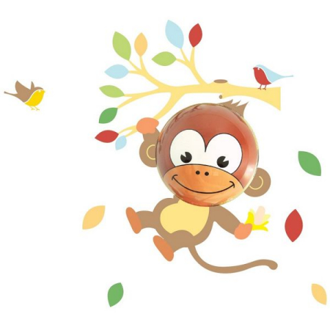 Jucarii 1-3 ani - BabyZoo-Lampa si decoratiune pentru camera copilului Momo, BabyZoo